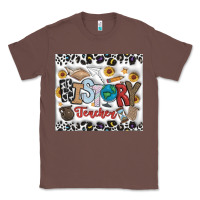 Chestnut Histtory Teacher Classic Tee - CowhideDigitalArt