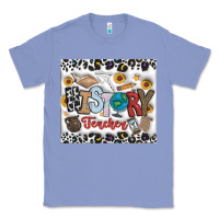 Colony Blue Histtory Teacher Classic Tee - CowhideDigitalArt
