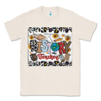 Natural Histtory Teacher Classic Tee - CowhideDigitalArt