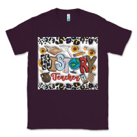 Plum Histtory Teacher Classic Tee - CowhideDigitalArt