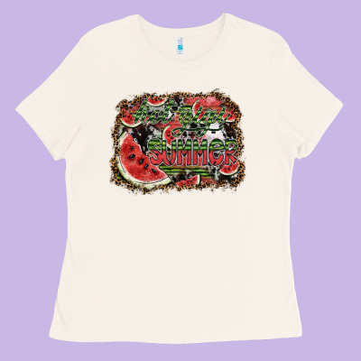 Hot Gigi Summer Ladies Tee Designed By Sublimationcraftshop