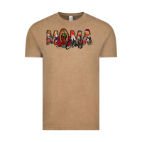 Vintage Coffee mama claus lady of guadalupe Vintage Tee - Jasminsmagicworld