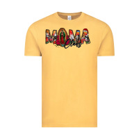 Vintage Mustard mama claus lady of guadalupe Vintage Tee - Jasminsmagicworld