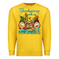 Lemon Thanksgiving With My Gnomes Premium Sweatshirt - NancyCooperArtShop