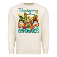 Sandshell Thanksgiving With My Gnomes Premium Sweatshirt - NancyCooperArtShop