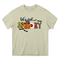Mossy Let's Get Spooky Heavy Core Tee - CowhideDigitalArt