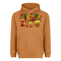 Meerkat Fiesta with taco, nacho, souce Heavyweight Hoodie - NancyCooperArtShop