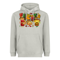 Moon Dust Fiesta with taco, nacho, souce Heavyweight Hoodie - NancyCooperArtShop