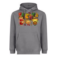 Storm Fiesta with taco, nacho, souce Heavyweight Hoodie - NancyCooperArtShop