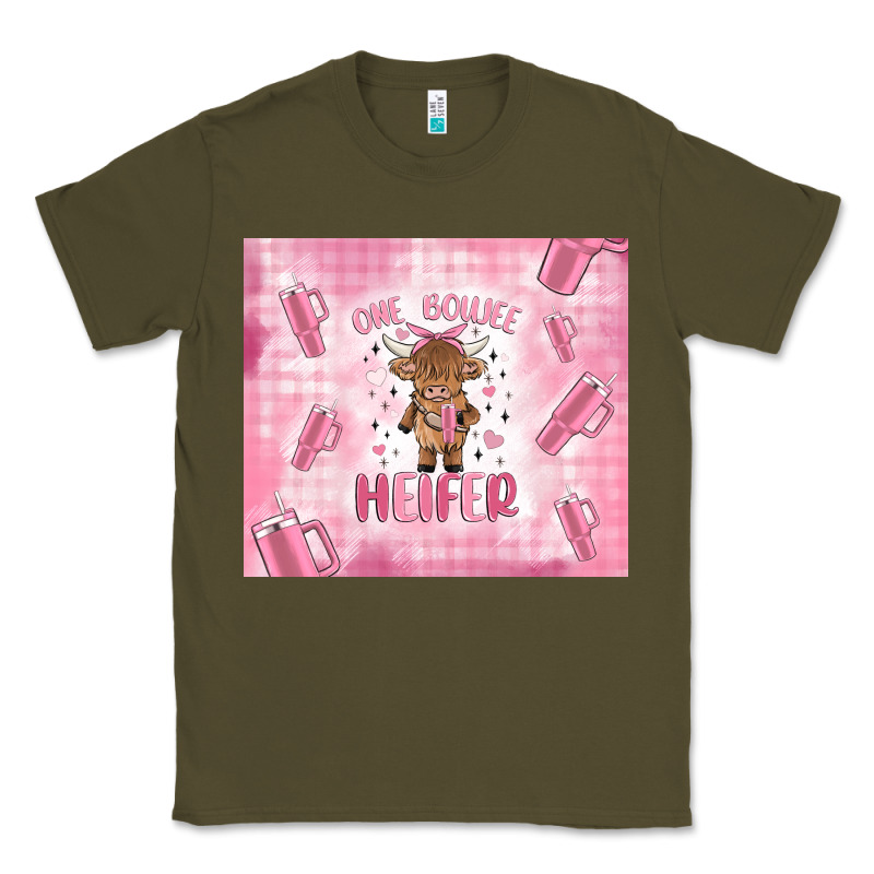One Boujee Heifer Classic Tee by MaliasSmallBusiness | Teevron
