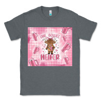 Charcoal Heather one boujee heifer Classic Tee - MaliasSmallBusiness