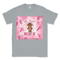 Heather Grey one boujee heifer Classic Tee - MaliasSmallBusiness