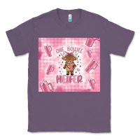 Lavender one boujee heifer Classic Tee - MaliasSmallBusiness