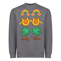 Storm lucky vibes st. patrick's day Heavyweight Sweatshirt - MaliasSmallBusiness