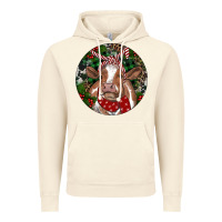 Vintage Artic Brown Cow Christmas Vintage Hoodie - RanaPortraitStore