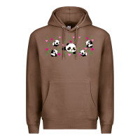 Chestnut cute panda Premium Hoodie - TumblerDesignByShophia