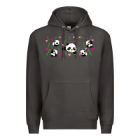 Smoke cute panda Premium Hoodie - TumblerDesignByShophia