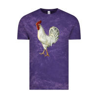 Cloud Purple Leghorn Rooster Vintage Tee - LillyAllenDesigns