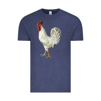 Vintage Denim Leghorn Rooster Vintage Tee - LillyAllenDesigns