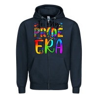 Navy in my pride era Zipper Hoodie - Artiststas