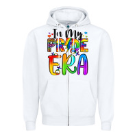 White in my pride era Zipper Hoodie - Artiststas
