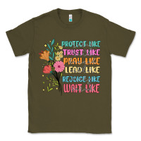 Army Green women of the bible Classic Tee - JahusDesignShop