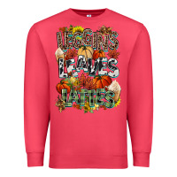 Cardinal Leaves lattes Fall pumpkin Premium Sweatshirt - NancyCooperArtShop