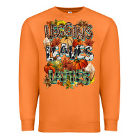 Carrot Leaves lattes Fall pumpkin Premium Sweatshirt - NancyCooperArtShop