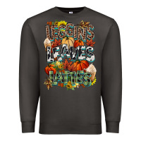 Smoke Leaves lattes Fall pumpkin Premium Sweatshirt - NancyCooperArtShop