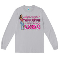 Moon Dust what other think of me is none of my business Long Sleeve Tee - NancyCooperArtShop