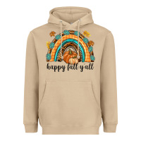 Mushroom Happy Fall Y'all Heavyweight Hoodie - texasbilliewilder