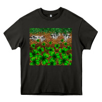 Asphalt St. Patrick's Day leopard cowhide tumbler Heavy Core Tee - Neo Western