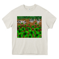 Cream St. Patrick's Day leopard cowhide tumbler Heavy Core Tee - Neo Western