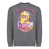 Storm groovy chick easter Heavyweight Sweatshirt - MaliasSmallBusiness