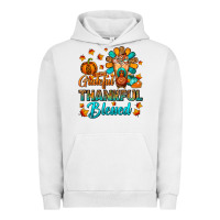 Pigment Lunar Rock Grateful Thankful Blessed Thanksgiving Cold Drink Urban Hoodie - FaDigitalArtStudio