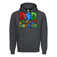 Smoke dad of a warrior Zipper Hoodie - Artiststas