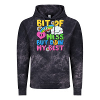 Cloud Black bit of a mess but doin my best Vintage Hoodie - NancyCooperArtShop