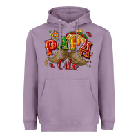 Lavender Papa cito Heavyweight Hoodie - NancyCooperArtShop