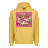 Antique Gold pigs Premium Hoodie - TumblerDesignByShophia