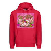 Cardinal pigs Premium Hoodie - TumblerDesignByShophia