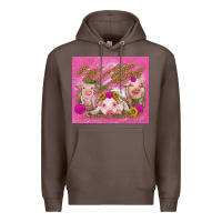 Coffee pigs Premium Hoodie - TumblerDesignByShophia