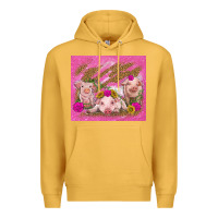 Mustard pigs Premium Hoodie - TumblerDesignByShophia