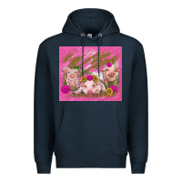 Navy pigs Premium Hoodie - TumblerDesignByShophia
