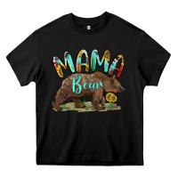 Black mama bear Heavy Core Tee - BarkalooDesign