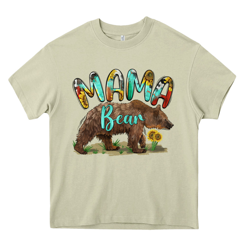 Mama Bear Heavy Core Tee by BarkalooDesign | Teevron