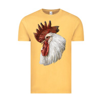 Vintage Mustard Leghorn Rooster Head Vintage Tee - LillyAllenDesigns