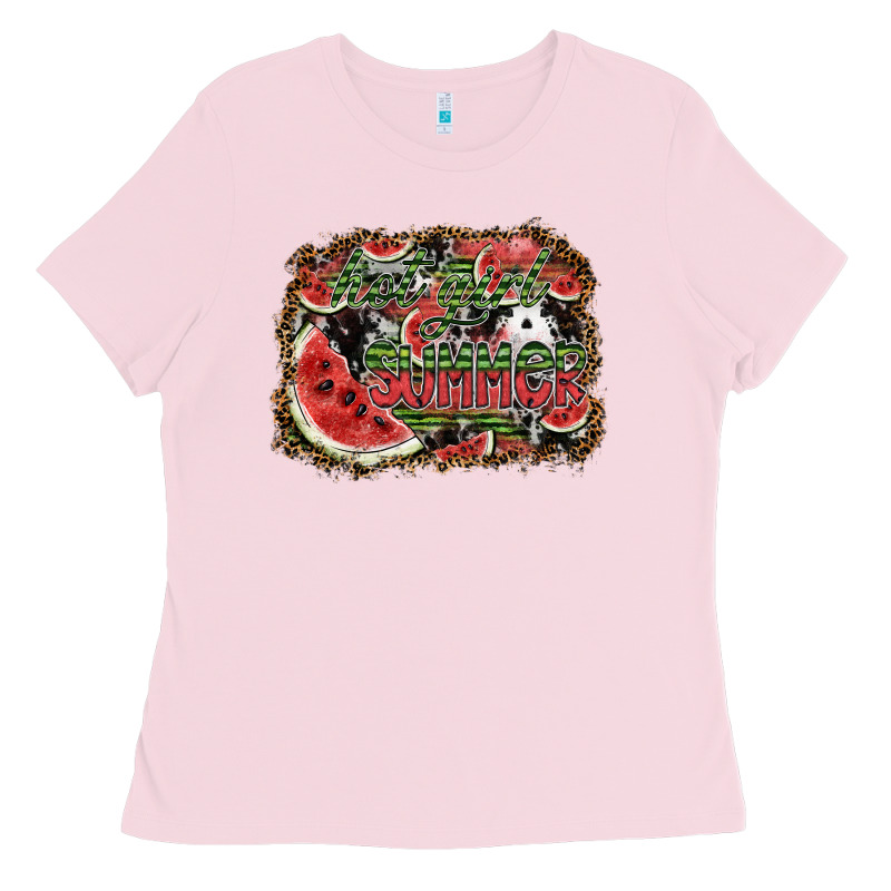 Hot Girl Summer Ladies Tee by SublimationCraftShop | Teevron