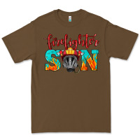 Cacao firefighter son boy Premium Tee - HRA Design Shop