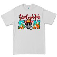 Dove Grey firefighter son boy Premium Tee - HRA Design Shop