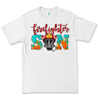 White firefighter son boy Premium Tee - HRA Design Shop